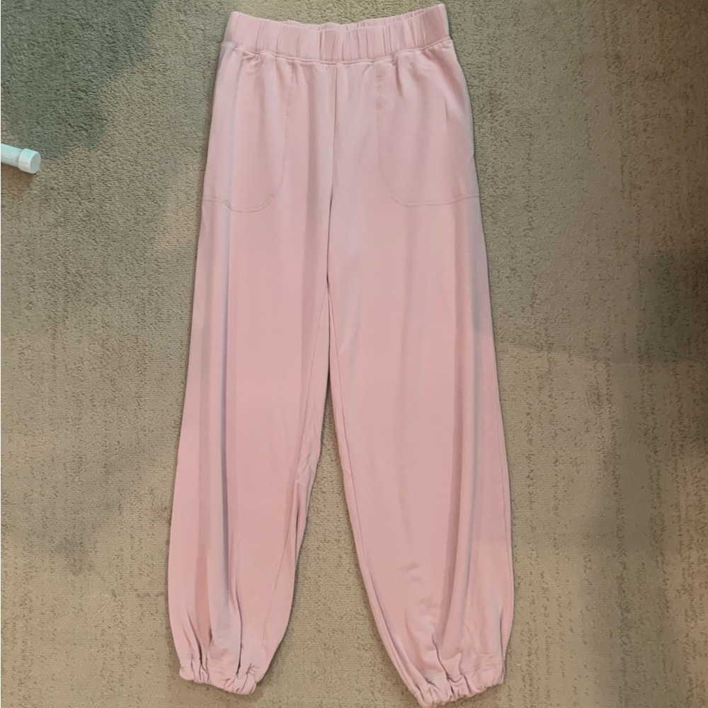 Old Navy Pink Sweatpants Relaxed Fit Joggers